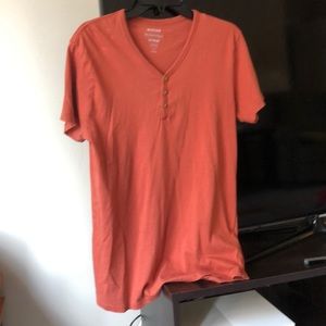 Cotton On Terracotta Short Sleeve Fashion Shirt